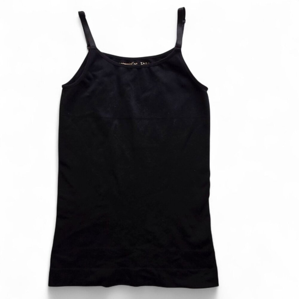 Shapermint Essentials Black Shaping Camisole L/XL Adjustable Straps